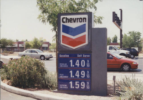 Chevron Service Station - 1809 East Broadway Road - Tempe, Arizona