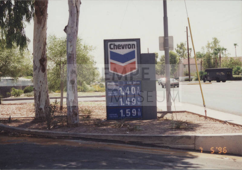 Chevron Service Station - 1809 East Broadway Road - Tempe, Arizona