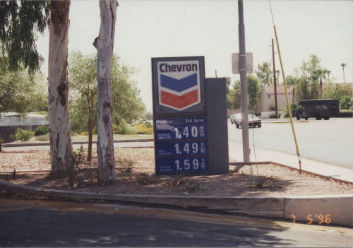 Chevron Service Station - 1809 East Broadway Road - Tempe, Arizona