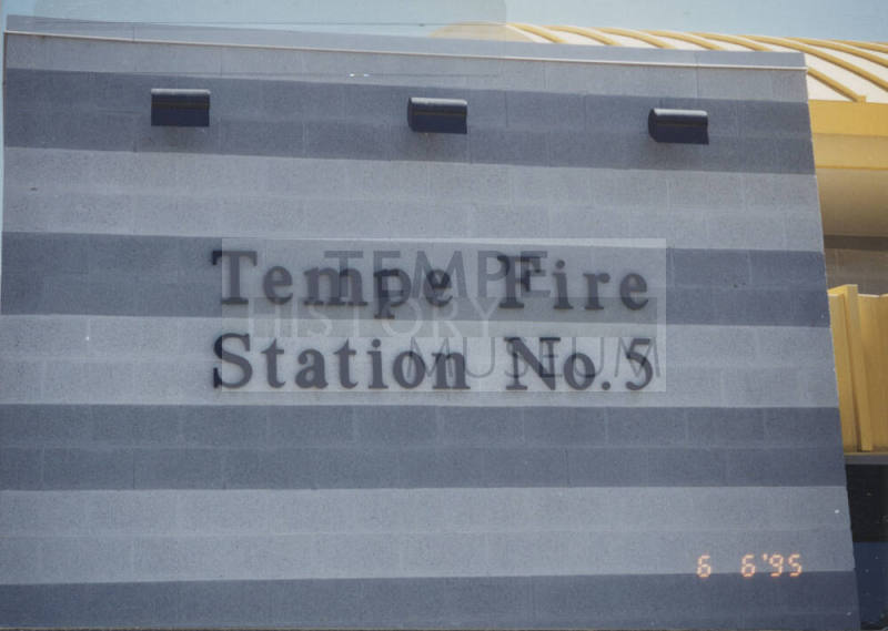 Tempe Fire Station, Number 5 - 723 E. Curry Road - Tempe, Arizona