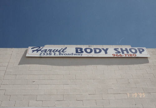 Harvil Body Shop - 2338 E. Broadway Road - Tempe, Arizona