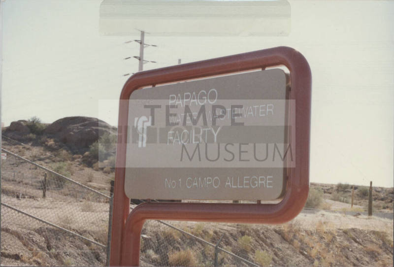 City of Tempe Papago Water/Wastewater - 1 E. Campo Allegre - Tempe, Arizona