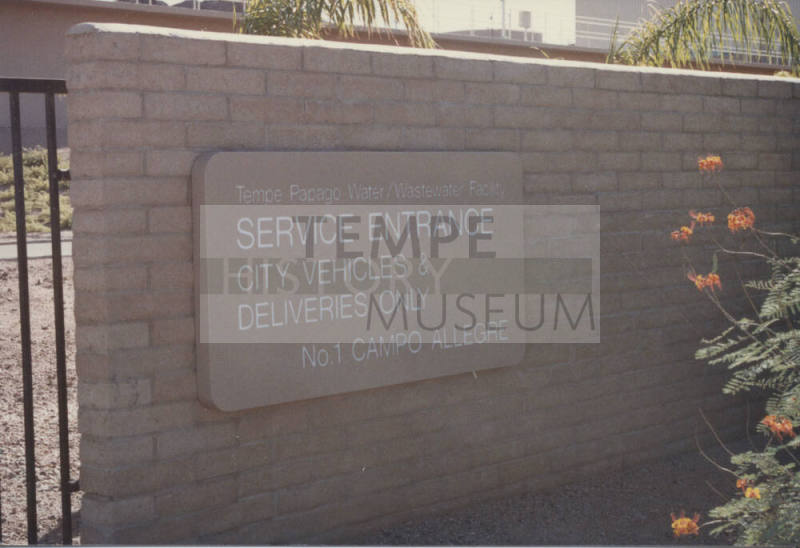 City of Tempe Papago Water/Wastewater - 1 E. Campo Allegre - Tempe, Arizona