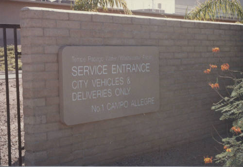 City of Tempe Papago Water/Wastewater - 1 E. Campo Allegre - Tempe, Arizona