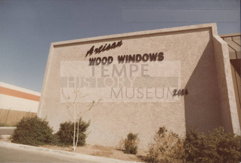 Artisan Wood Windows - 2416 West Campus Drive - Tempe, Arizona
