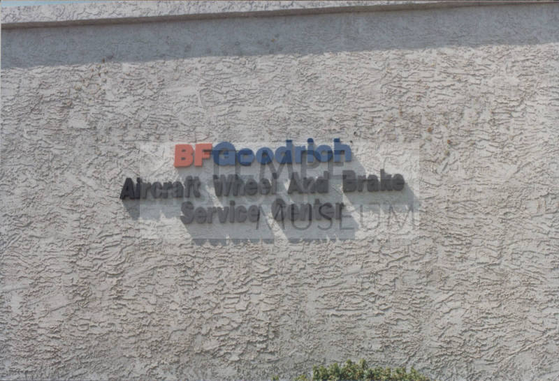 BF Goodrich Aircraft Wheel and Brake Service -2416 W. Campus Dr. -Tempe, Arizona