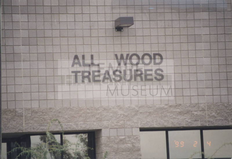 All Wood Treasures - 2063 East Cedar Street - Tempe, Arizona
