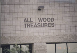 All Wood Treasures - 2063 East Cedar Street - Tempe, Arizona