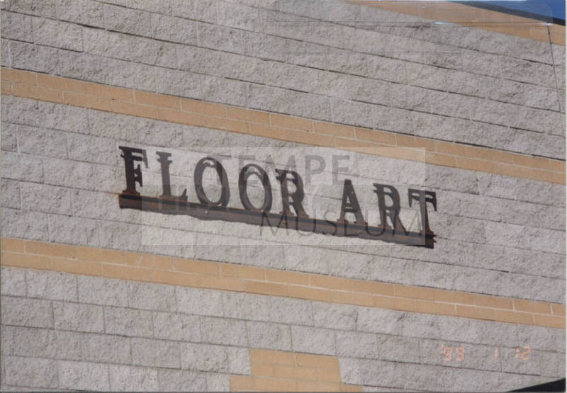 Floor Art - 2152 East Cedar Street - Tempe, Arizona