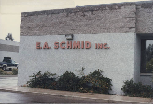 E. A. Schmid Incorporated - 126 South Clark Drive - Tempe, Arizona