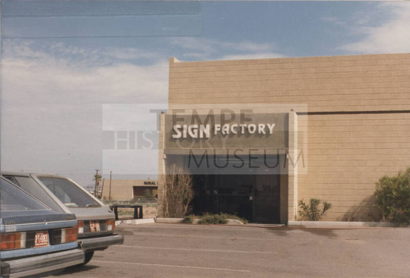 Sign Factory - 216 S. Clark Drive - Tempe, Arizona