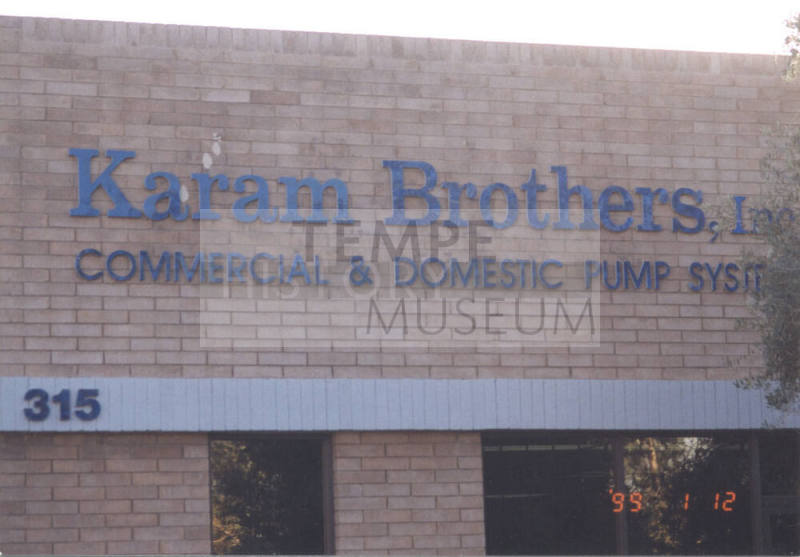 Karam Brothers, Incorporated - 315 S. Clark Drive - Tempe, Arizona