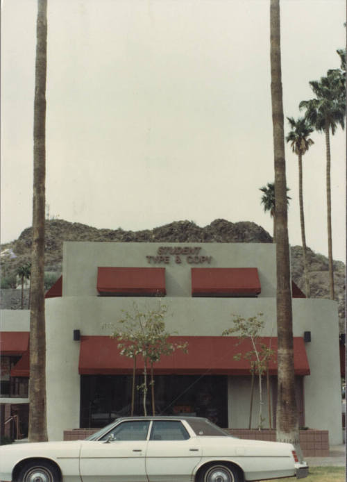 Student Type and Copy - 580 S. College Avenue - Tempe, Arizona