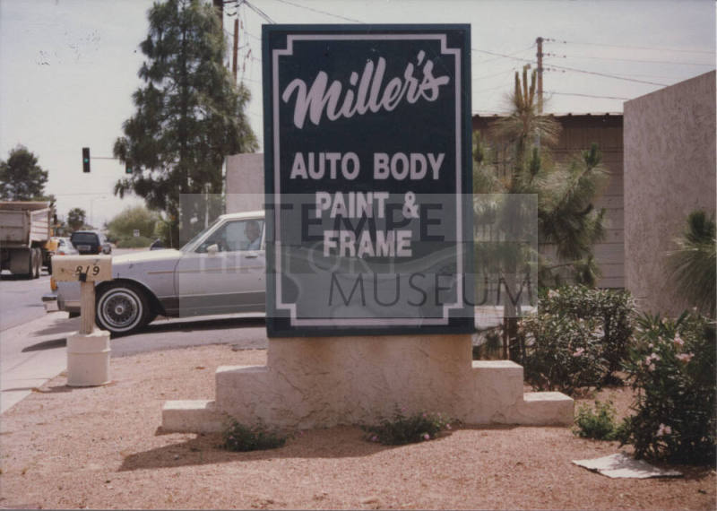 Miller's Auto Body Paint and Frame - 819 E. Curry Road - Tempe, Arizona