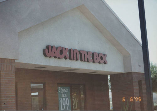 Jack In The Box Restaurant - 901 E. Curry Road - Tempe, Arizona
