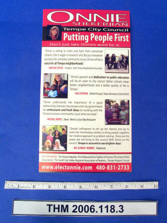 Onnie Shekerjian...Putting People First