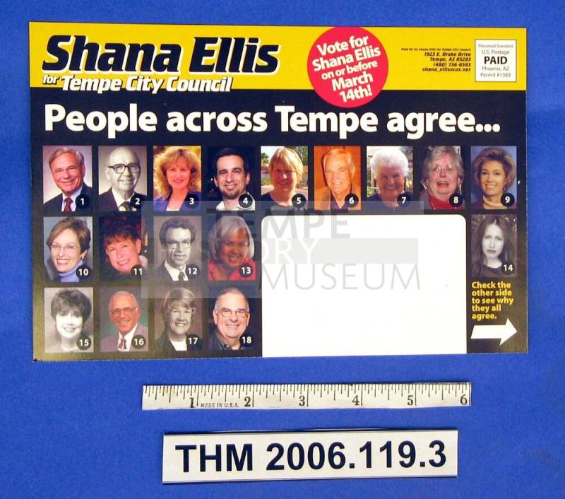 Shana Ellis for Tempe City Council, People Across Tempe Agree