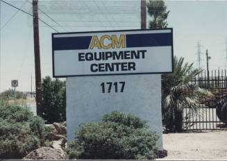 ACM Equipment Center - 1717 E. Curry Road - Tempe, Arizona