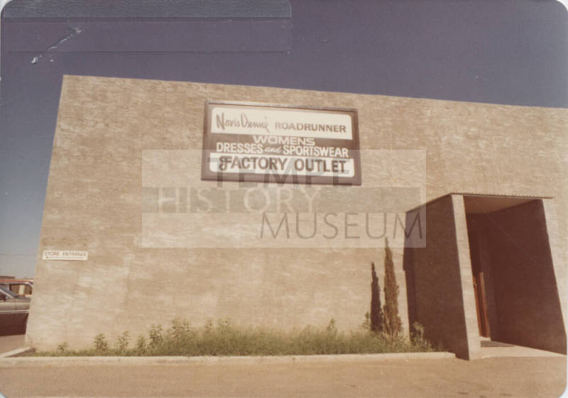 Noris Denne Roadrunner Factory Outlet - 1718 E. Curry Road - Tempe, Arizona