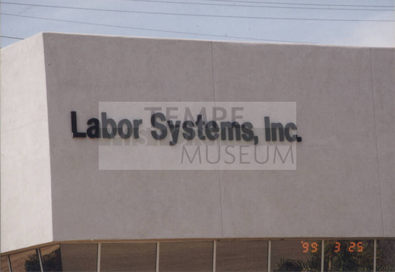Labor Systems, Incorporated - 6574 S. Dateland Drive - Tempe, Arizona