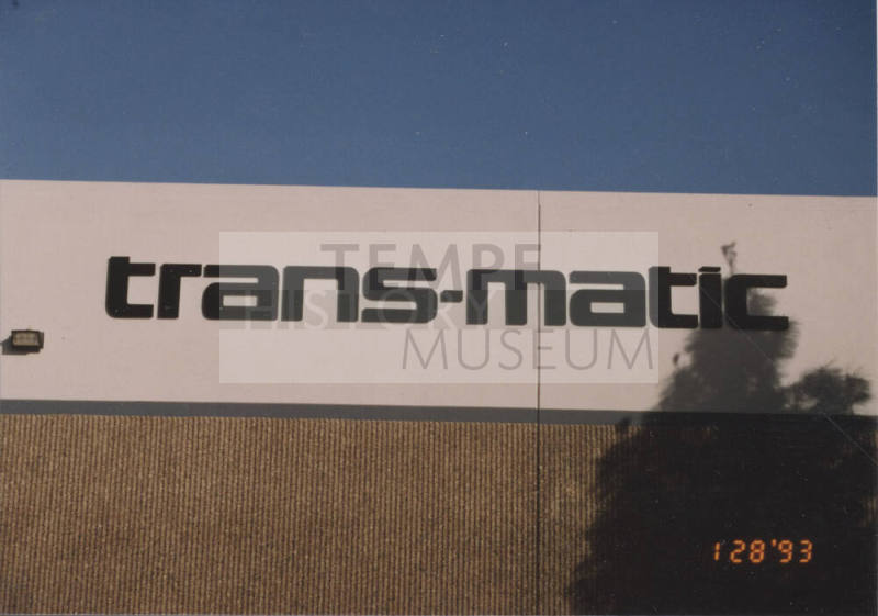 Trans-Matic Manufacturing Co. - 1840 West Drake Drive - Tempe, Arizona