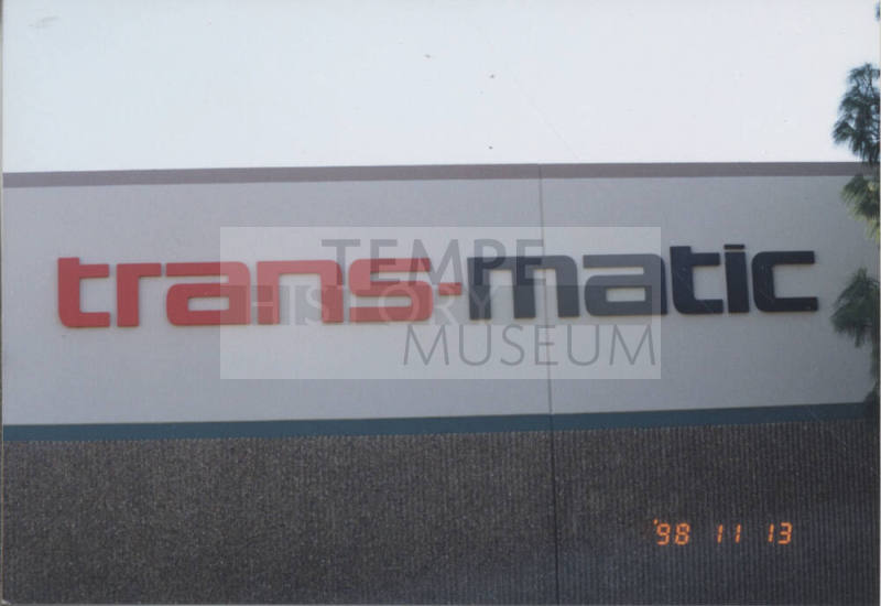 Trans-Matic Manufacturing Company - 1850 West Drake Drive - Tempe, Arizona