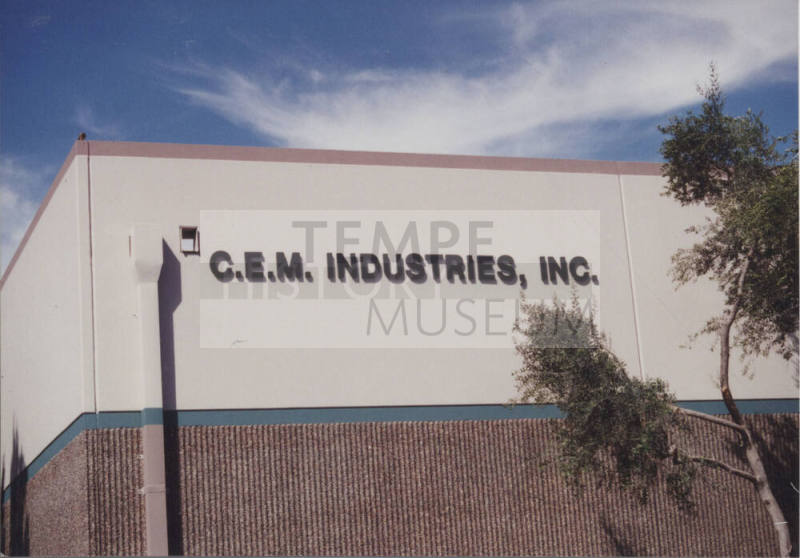 C.E.M. Industries, Incorporated - 1850 West Drake Drive - Tempe, Arizona