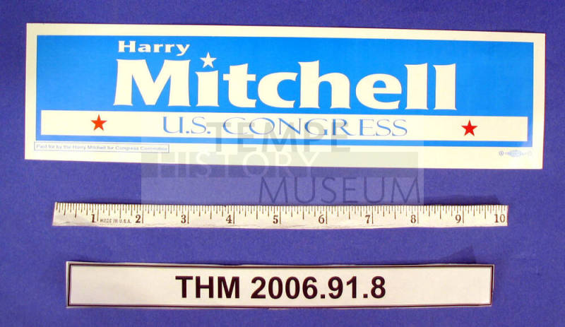 Harry Mitchell, US Congress
