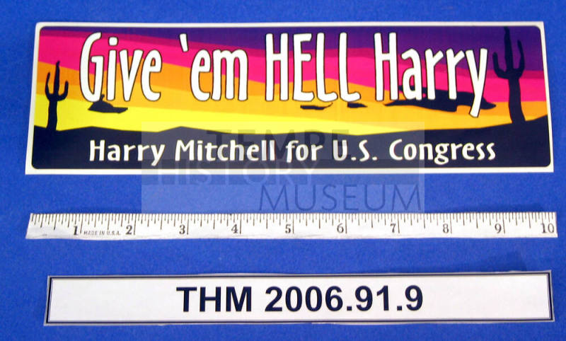 "Give 'em Hell Harry"