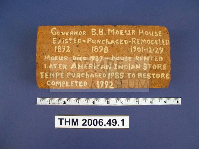 Brick, B. B. Moeur House