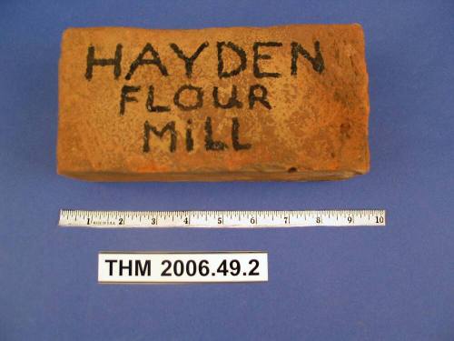 Brick, Hayden Flour Mill