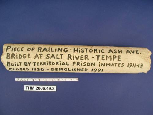 Railing, Ash Avenue Bridge