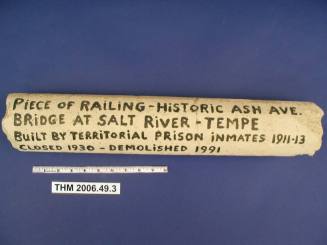 Railing, Ash Avenue Bridge