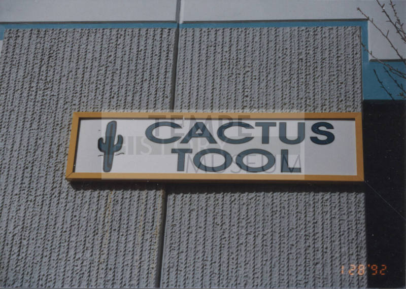 Cactus Tool - 808 South Edward Drive - Tempe, Arizona