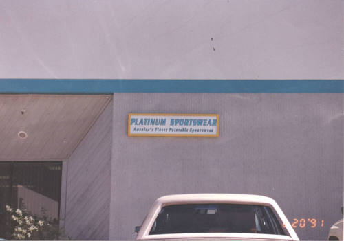 Platinum Sportswear - 820 South Edward Drive - Tempe, Arizona