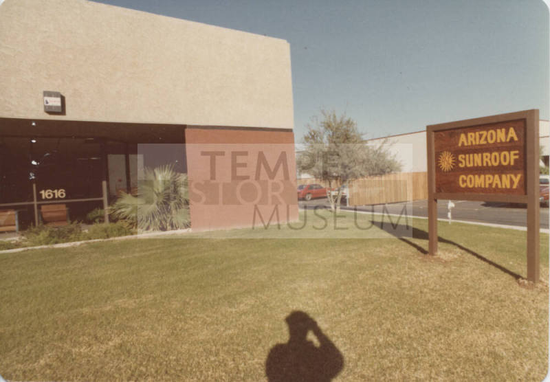 Arizona Sunroof Company - 1616 South Edward Drive - Tempe, Arizona