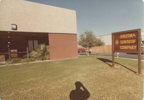Arizona Sunroof Company - 1616 South Edward Drive - Tempe, Arizona
