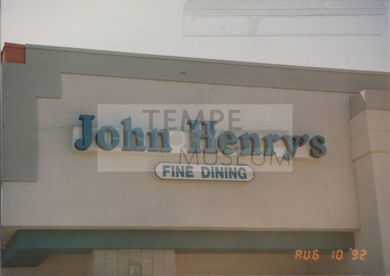 John Henry's Fine Dining - 909 East Elliot Road - Tempe, Arizona