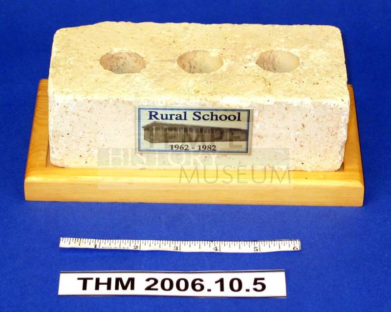 Brick, Rural School 1962-1982