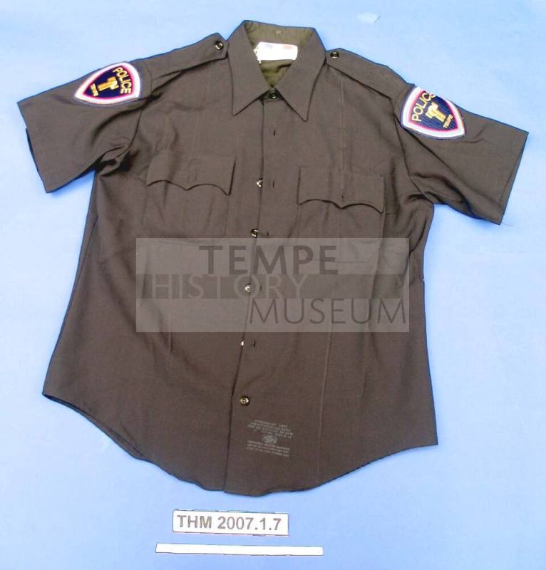 Police Shirt, Tempe Police Department