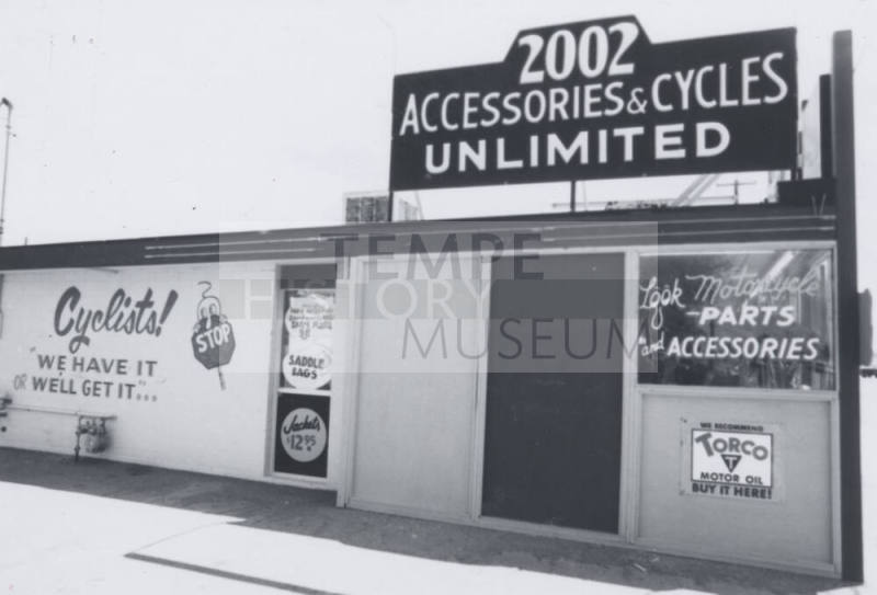 Accessories and Cycles Unlimited - 2002 East Apache Boulevard, Tempe, Arizona