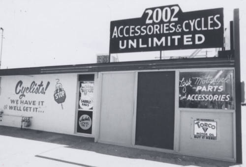Accessories and Cycles Unlimited - 2002 East Apache Boulevard, Tempe, Arizona