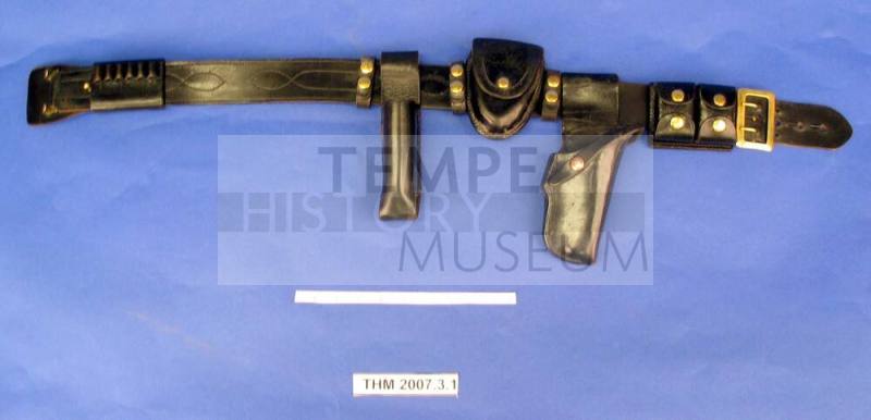 Tempe Police Uniform Belt