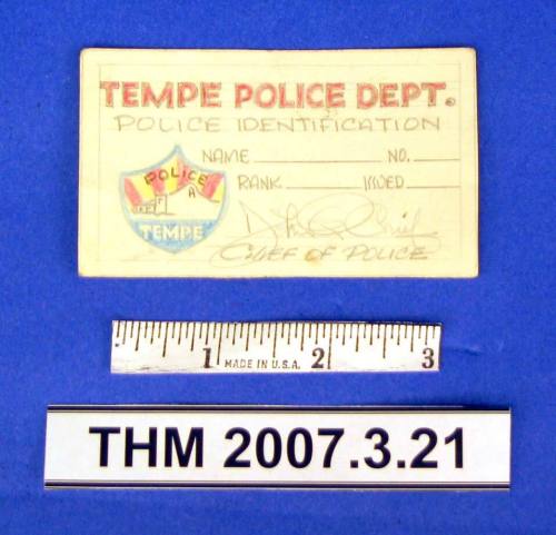 Tempe Police ID
