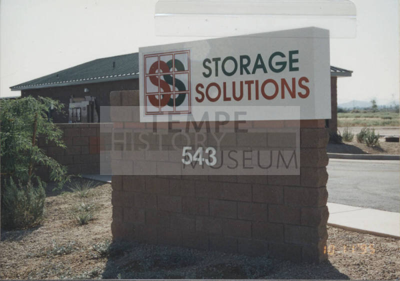 Storage Solutions - 943 W. Elliot Road - Tempe, Arizona