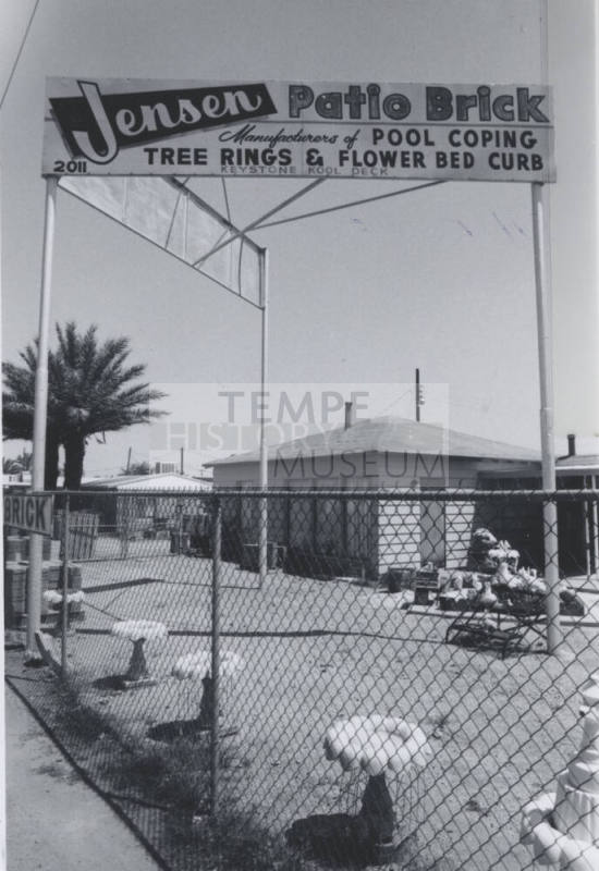 Jensen Patio Brick Yard Store - 2011 East Apache Boulevard, Tempe, Arizona