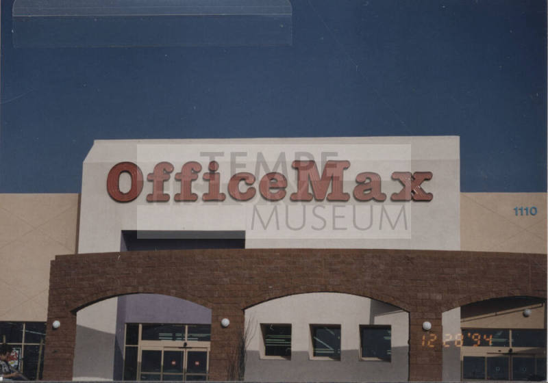 Office Max - 1110 West Elliot Road - Tempe, Arizona