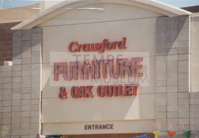 Crawford Furniture and Oak Outlet - 1234 West Elliot Road - Tempe, Arizona