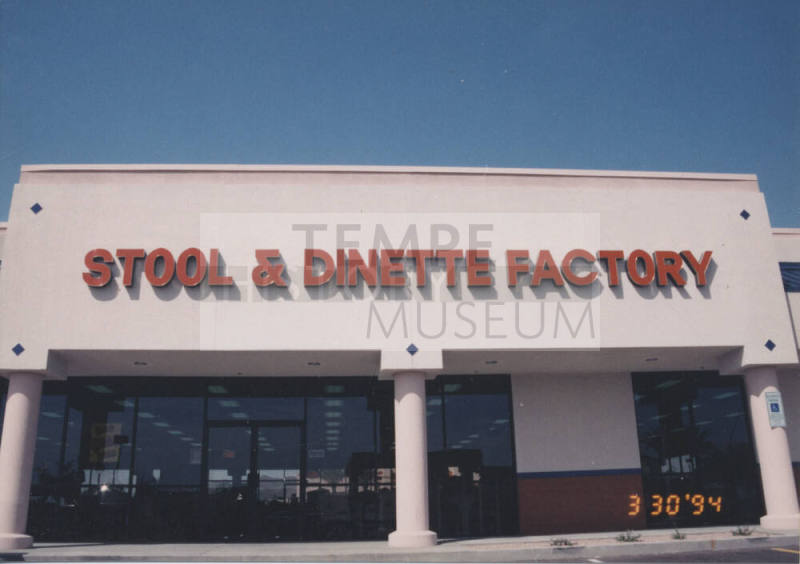 Stool and Dinette Factory - 1325 West Elliot Road - Tempe, Arizona