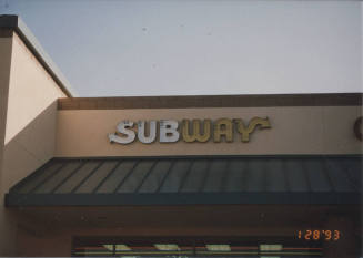 Subway Restaurant - 1320 West Elliot Road - Tempe, Arizona